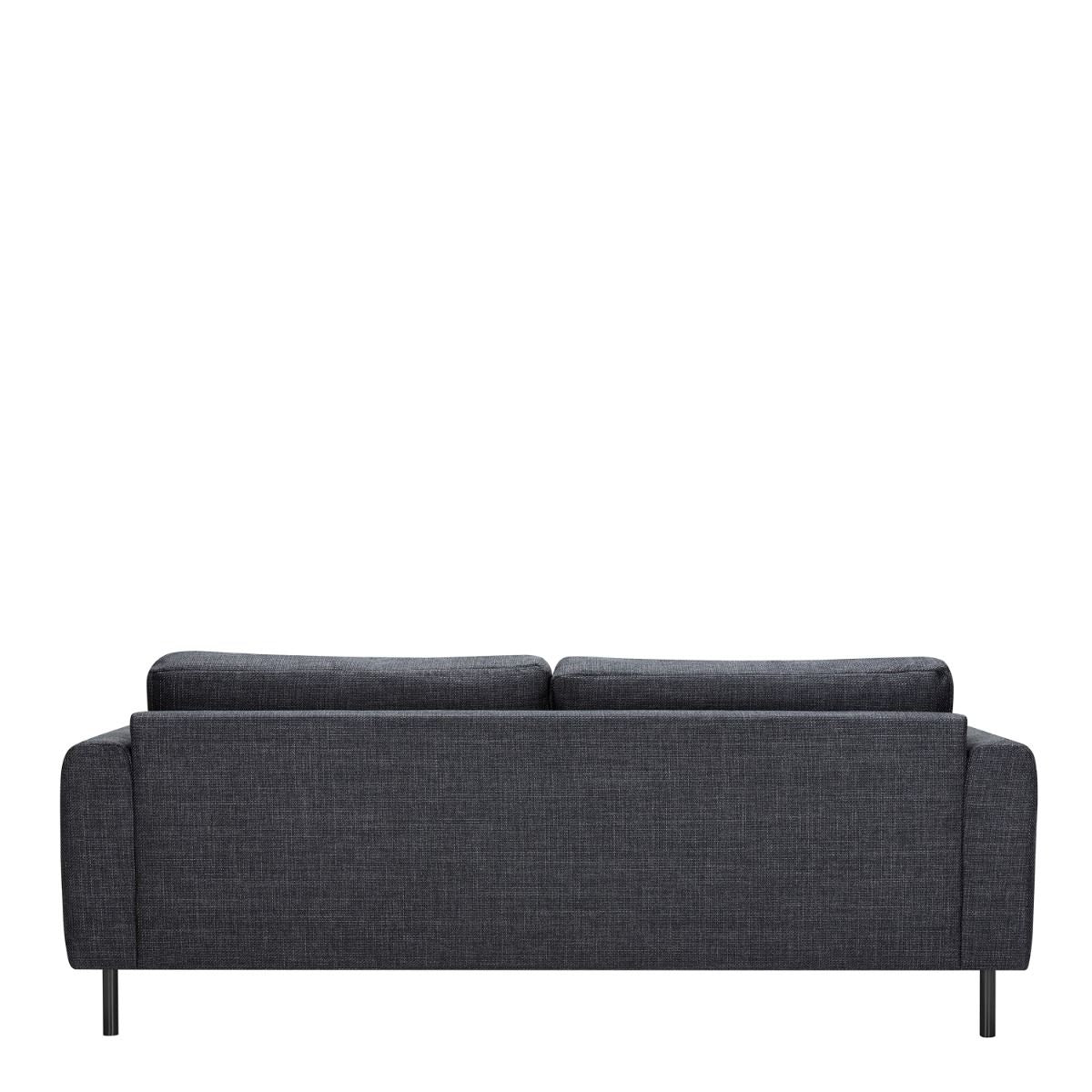 Omaha 3 Seater Sofa in Dark Grey Basel Fabric