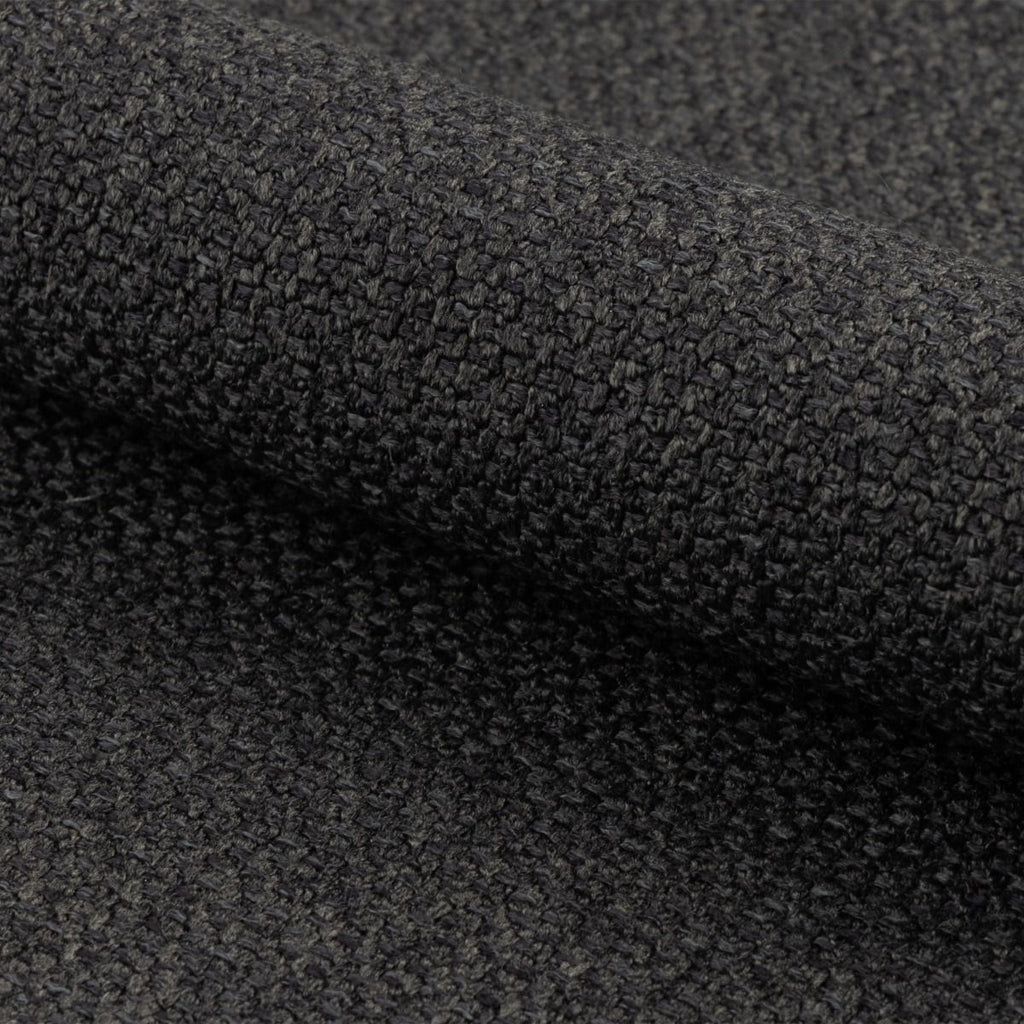 Soli Round Dining Table in Oak/Black 120x75cm includes 4 Darlene Dining Chair includes Armrest and Swivel Function in Black