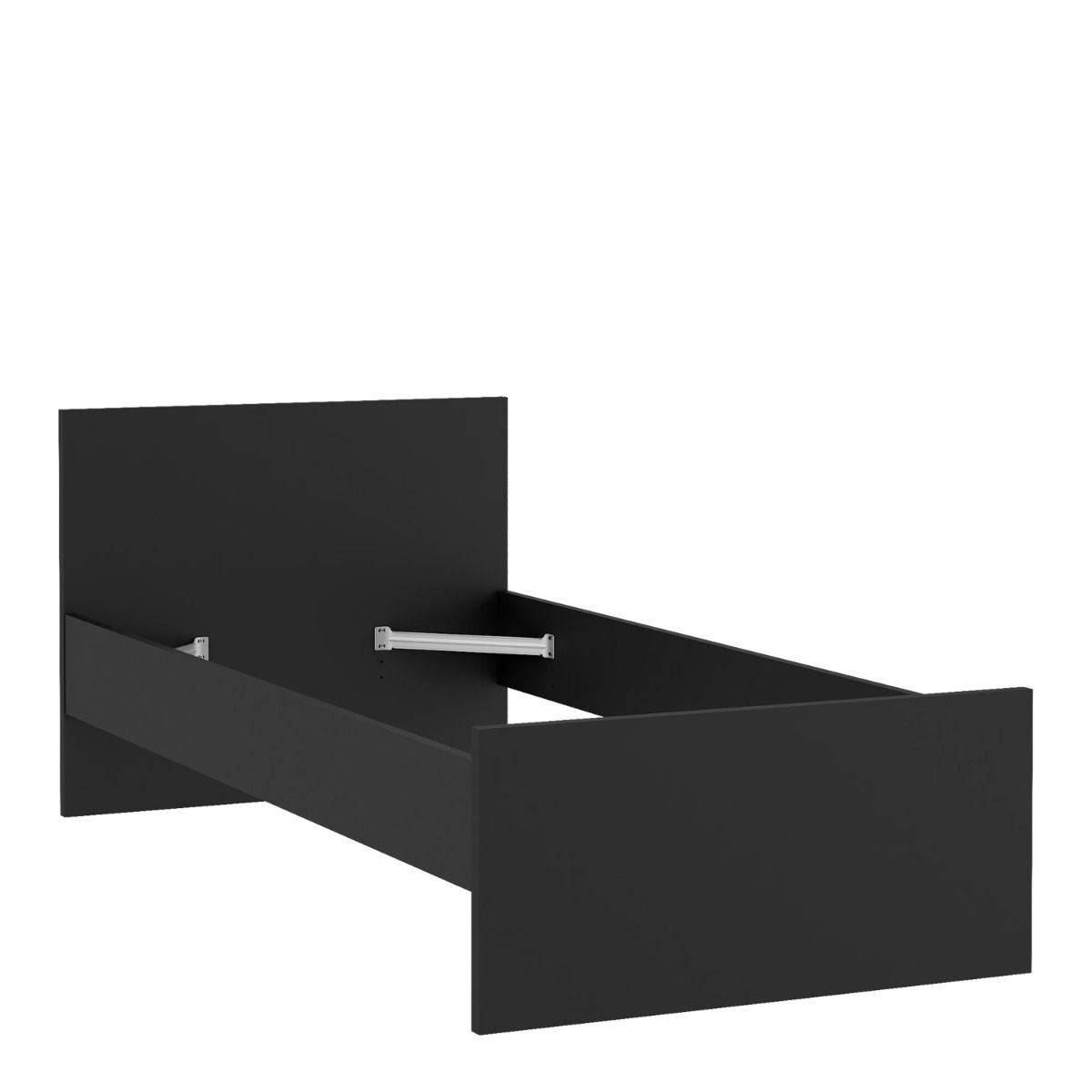 Naia Single Bed 3ft in Black Matt