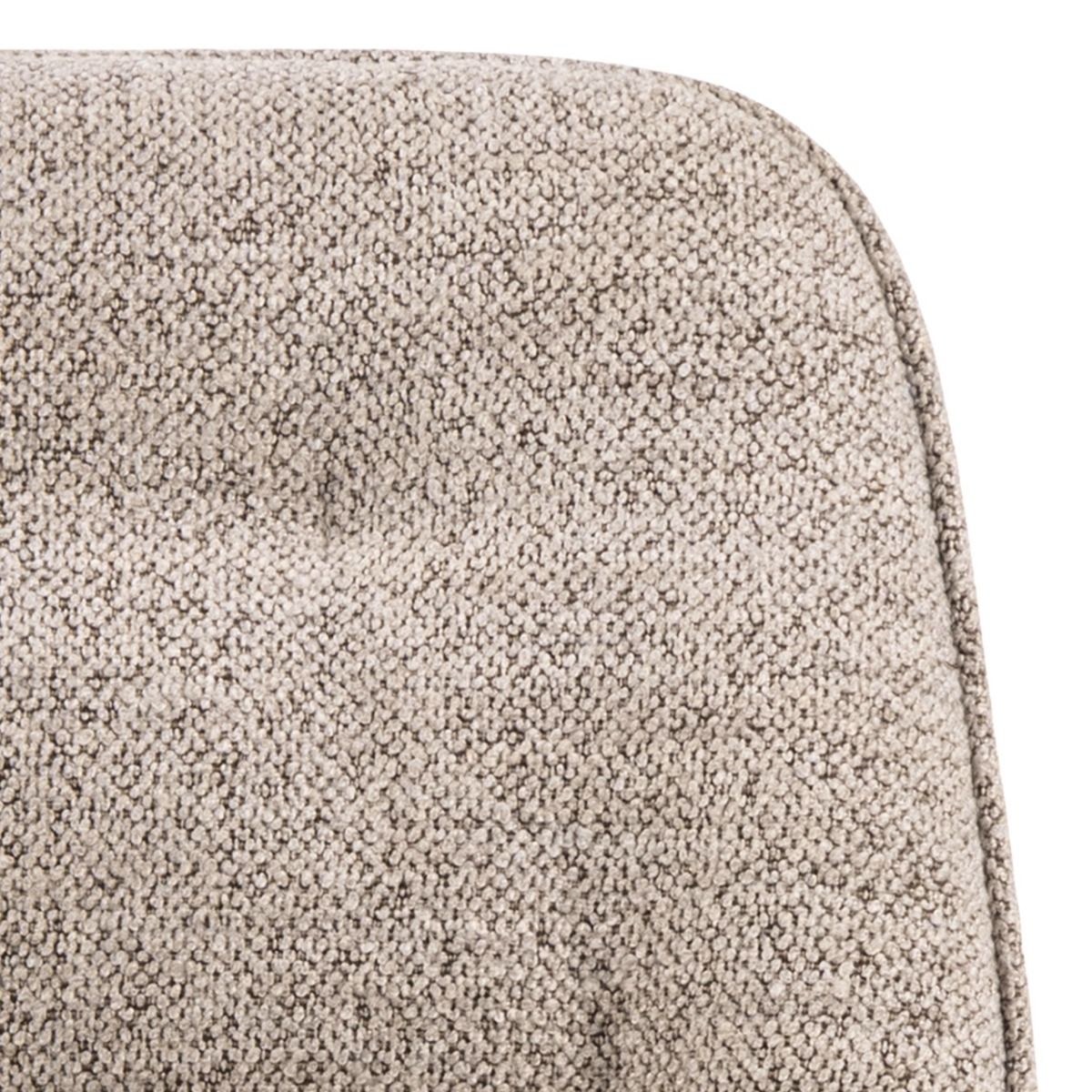 Wicklow Ceramic Dining Table Brown/Black 140x75cm includes 4 Brooke Dining Chair in Monza Beige