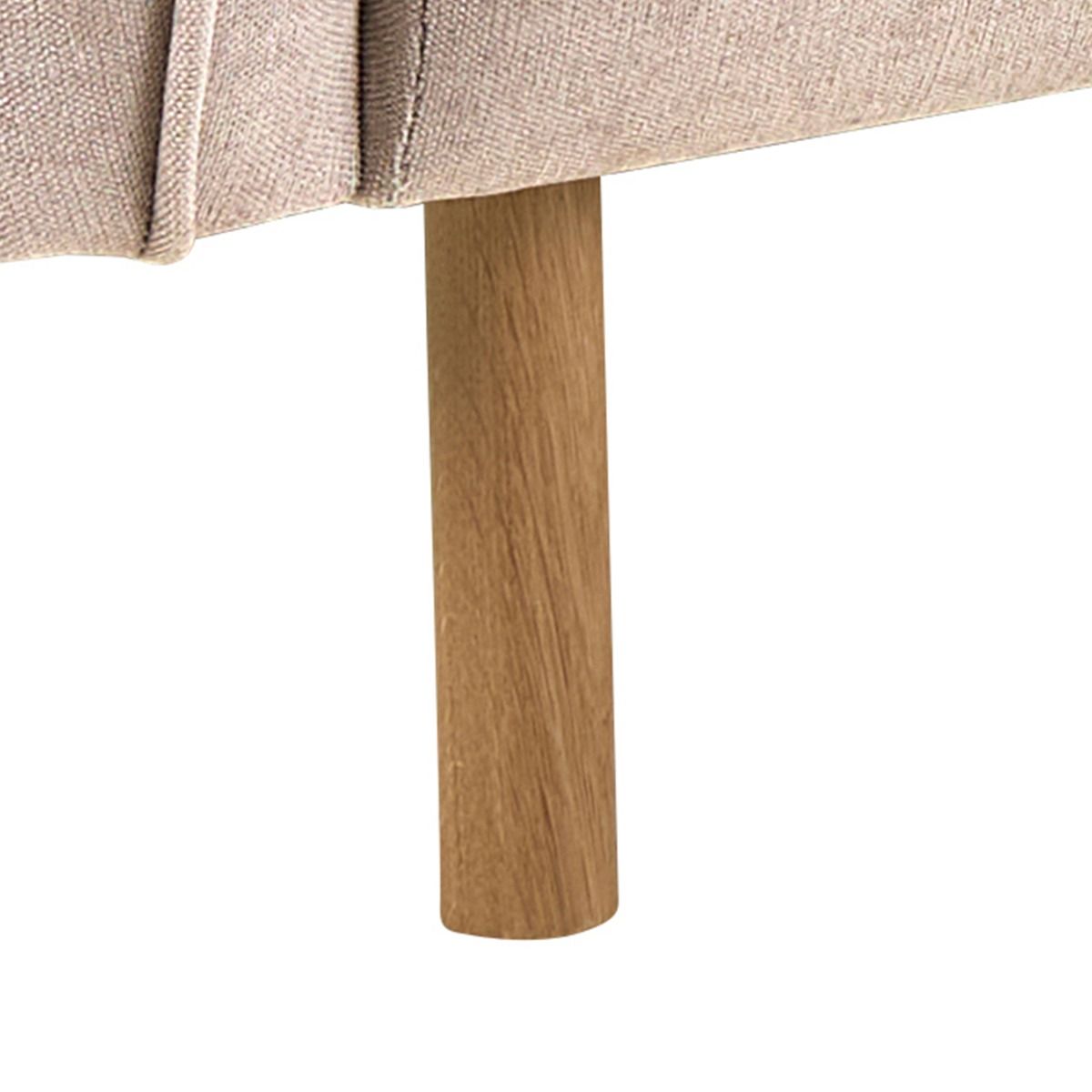 Westham 3 Seater Sofa in Fay Beige Fabric