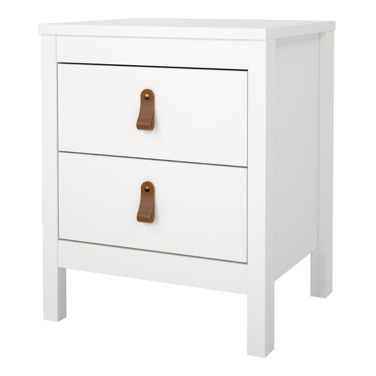 Barcelona Bedside Table 2 Drawers
