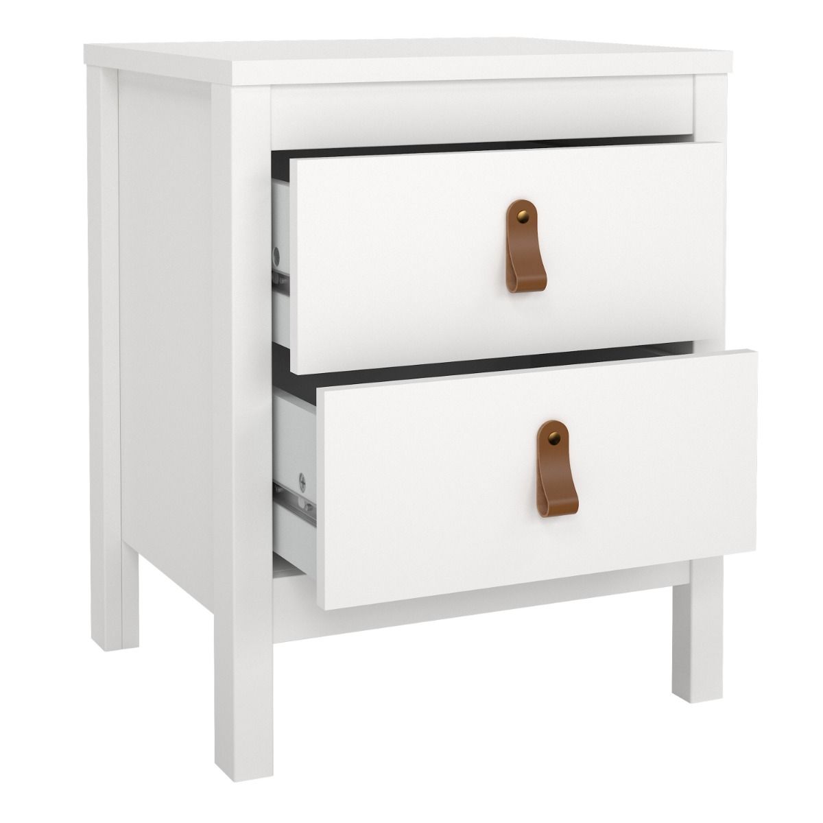 Barcelona Bedside Table 2 Drawers