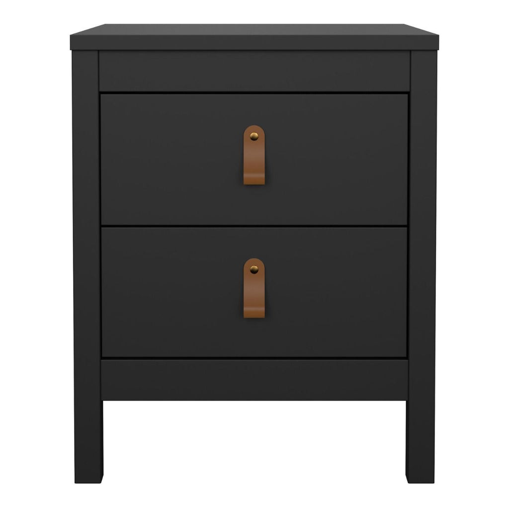 Barcelona Bedside Table 2 Drawers