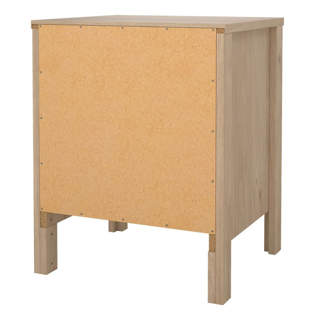 Barcelona Bedside Table 2 Drawers