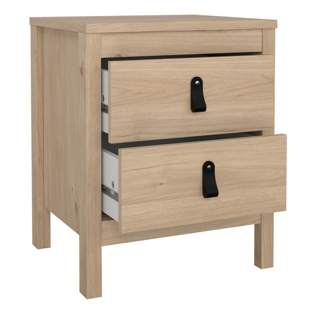 Barcelona Bedside Table 2 Drawers