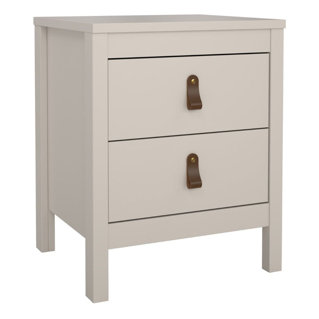 Barcelona Bedside Table 2 Drawers
