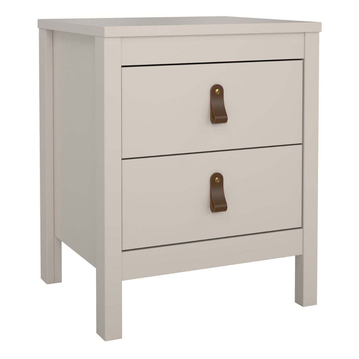 Barcelona Bedside Table 2 Drawers