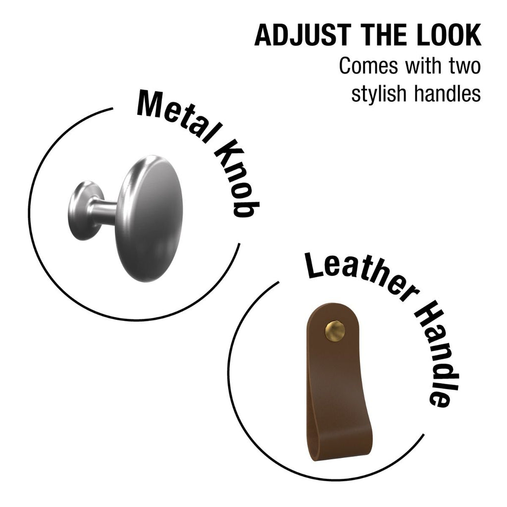 Barcelona Bedside Table 2 Drawers