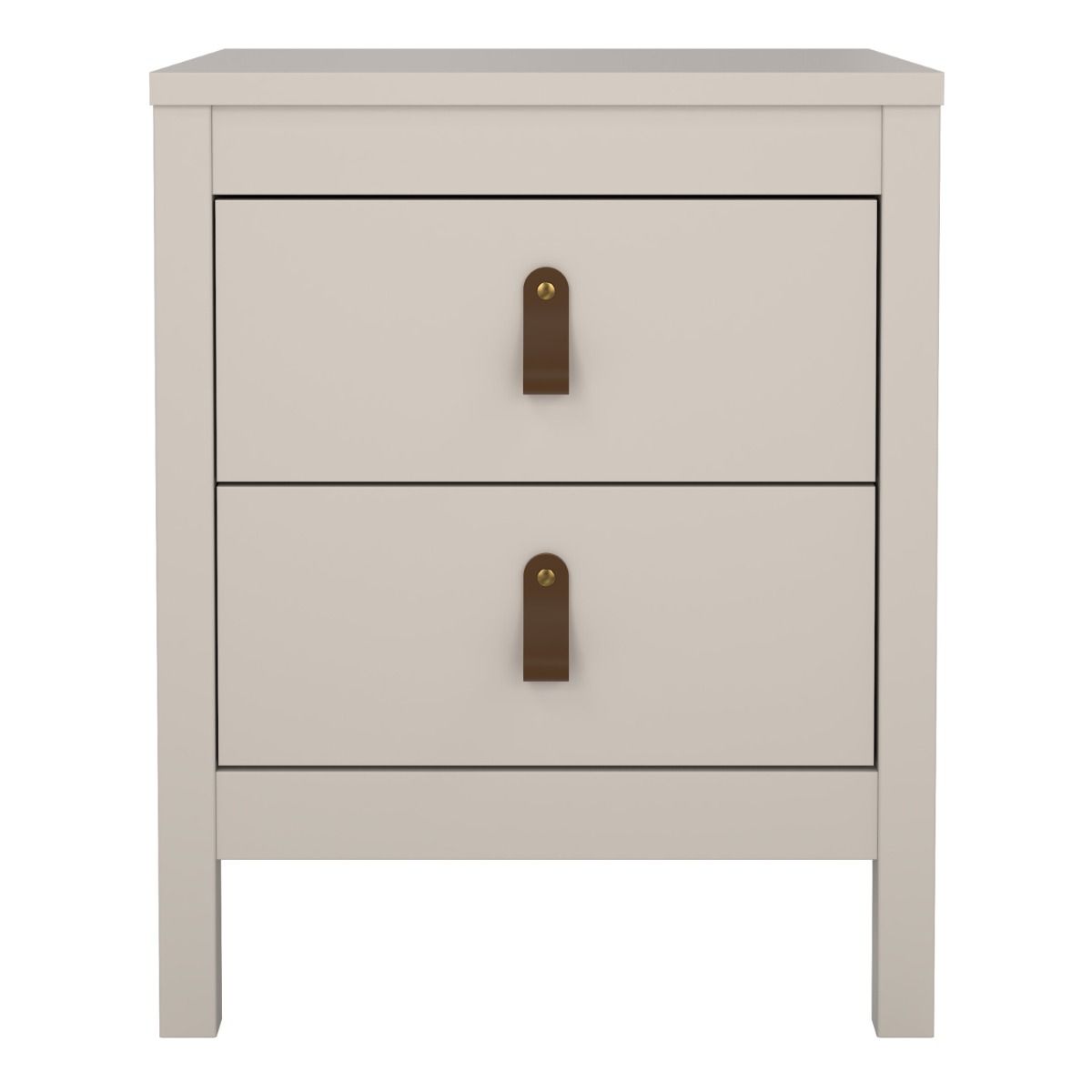 Barcelona Bedside Table 2 Drawers