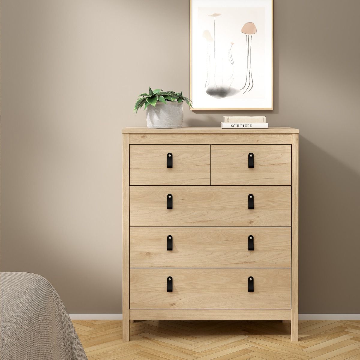 Barcelona Chest 3+2 Drawers