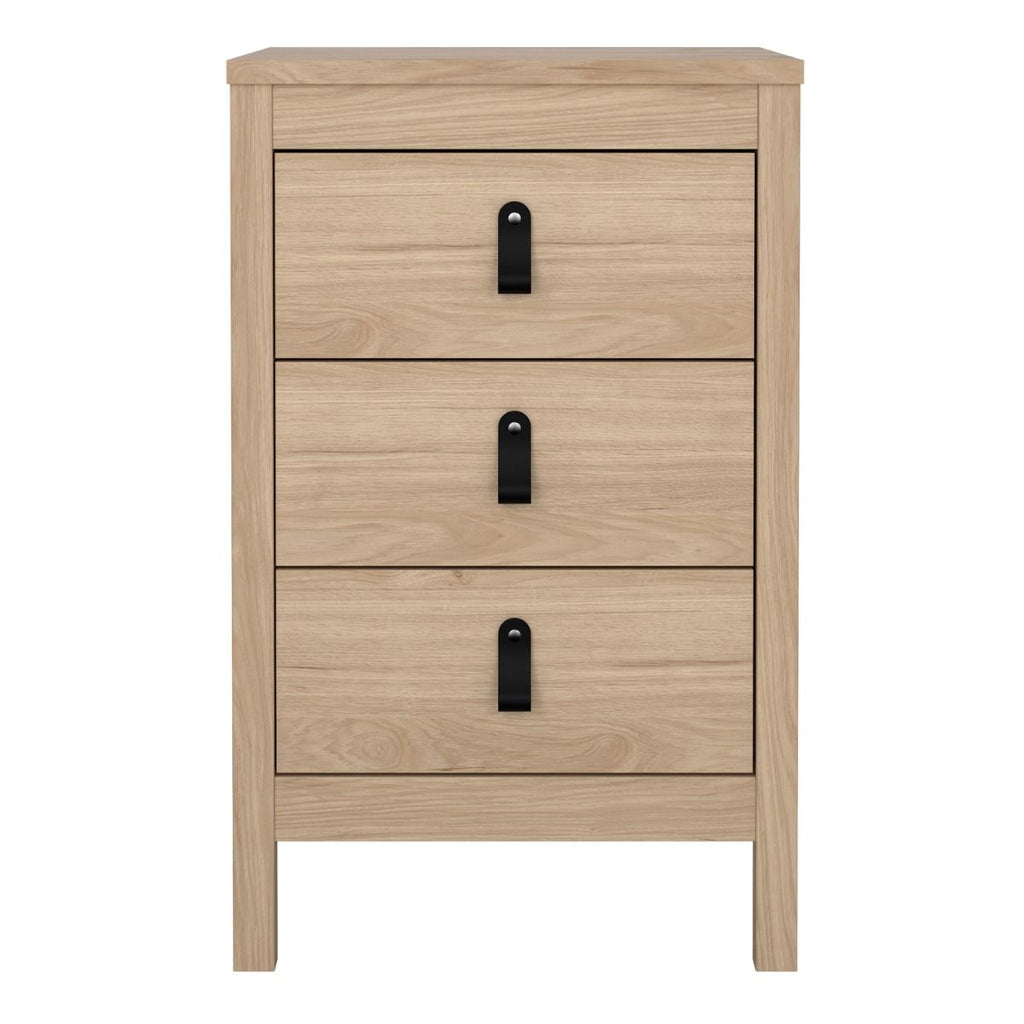 Barcelona Bedside Table 3 Drawers