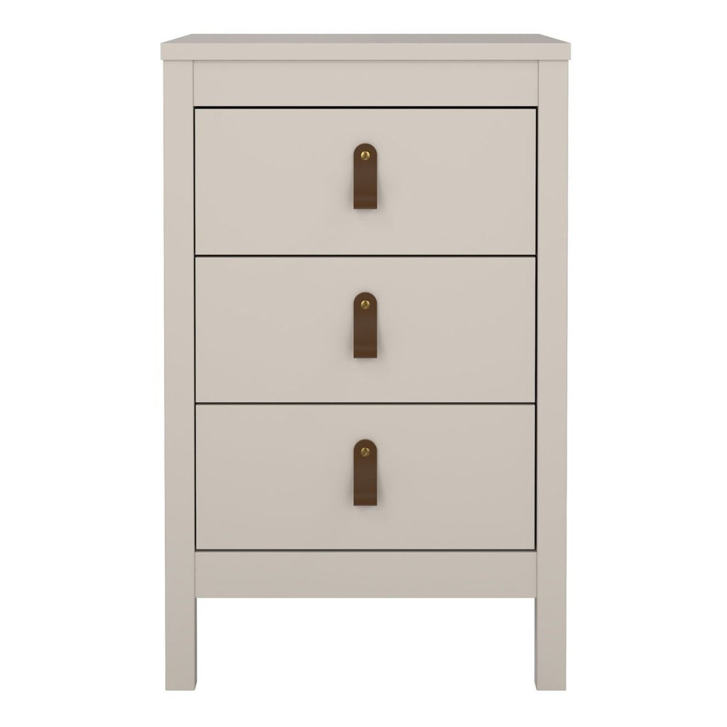 Barcelona Bedside Table 3 Drawers