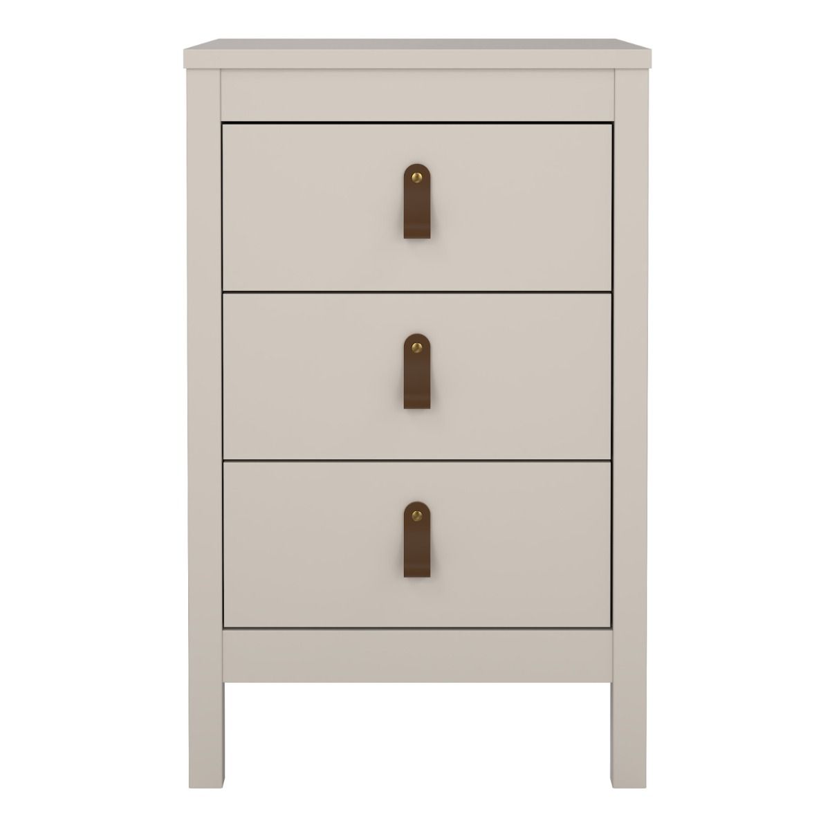 Barcelona Bedside Table 3 Drawers