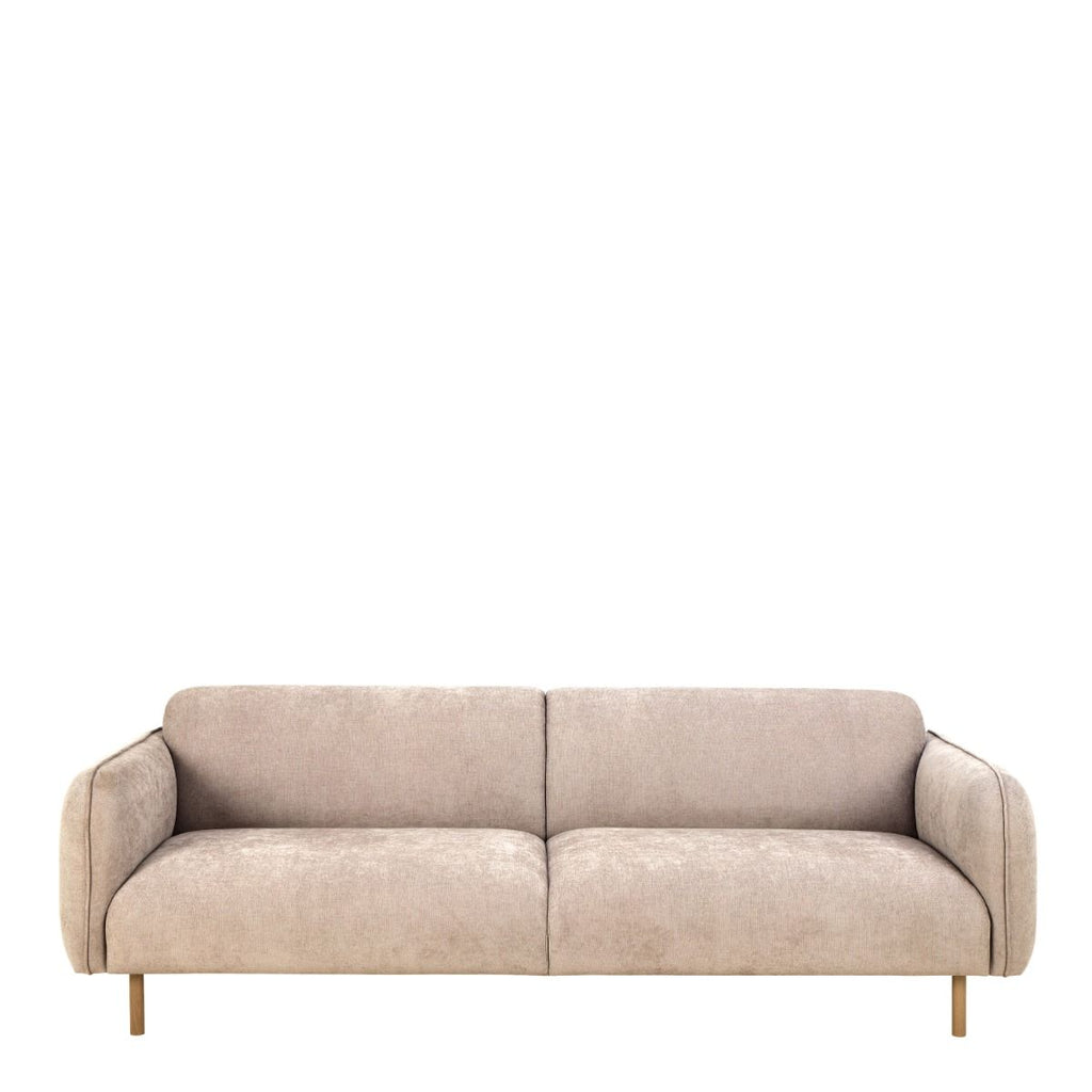 Westham 3 Seater Sofa in Fay Beige Fabric
