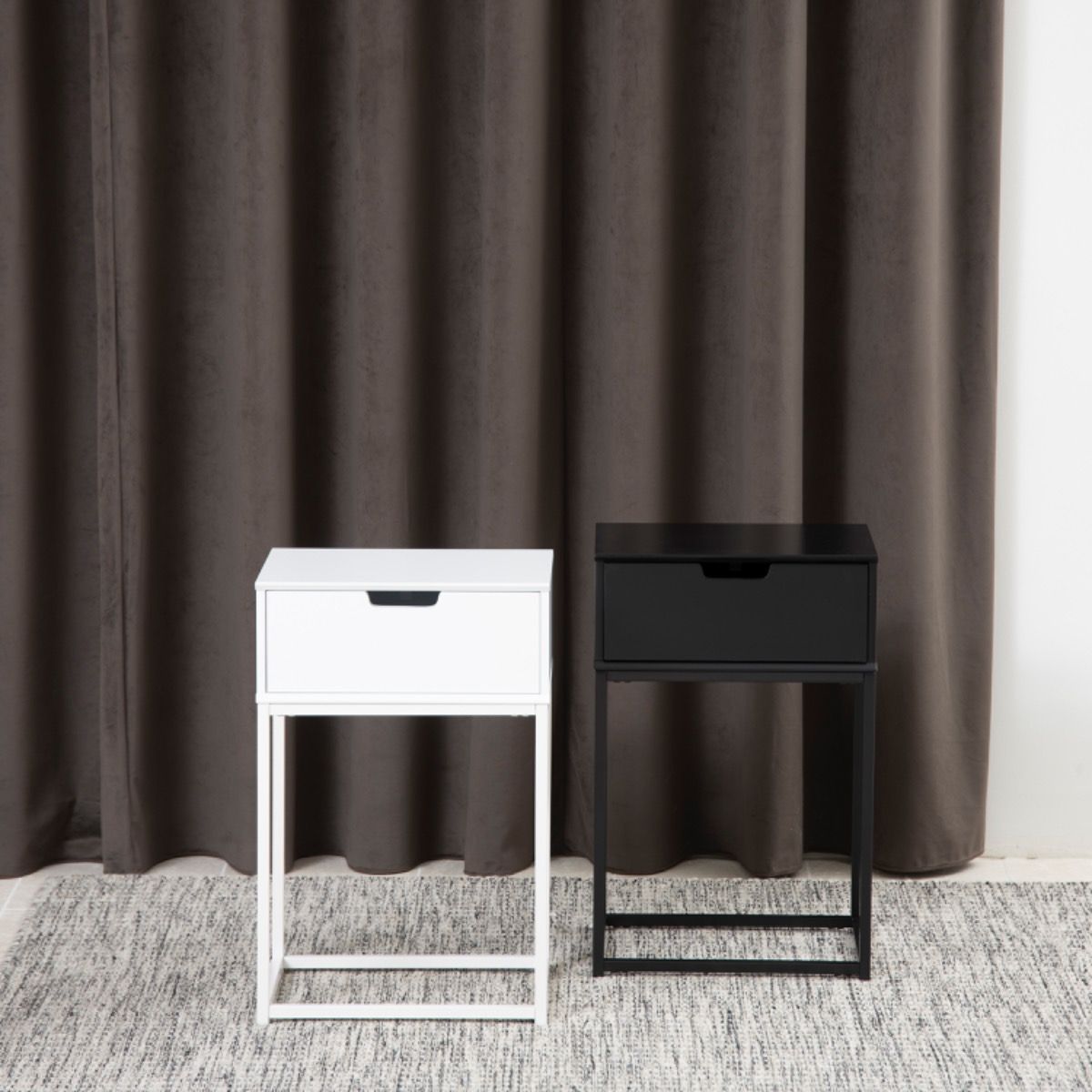 Mitra 1 Drawer Bedside Table