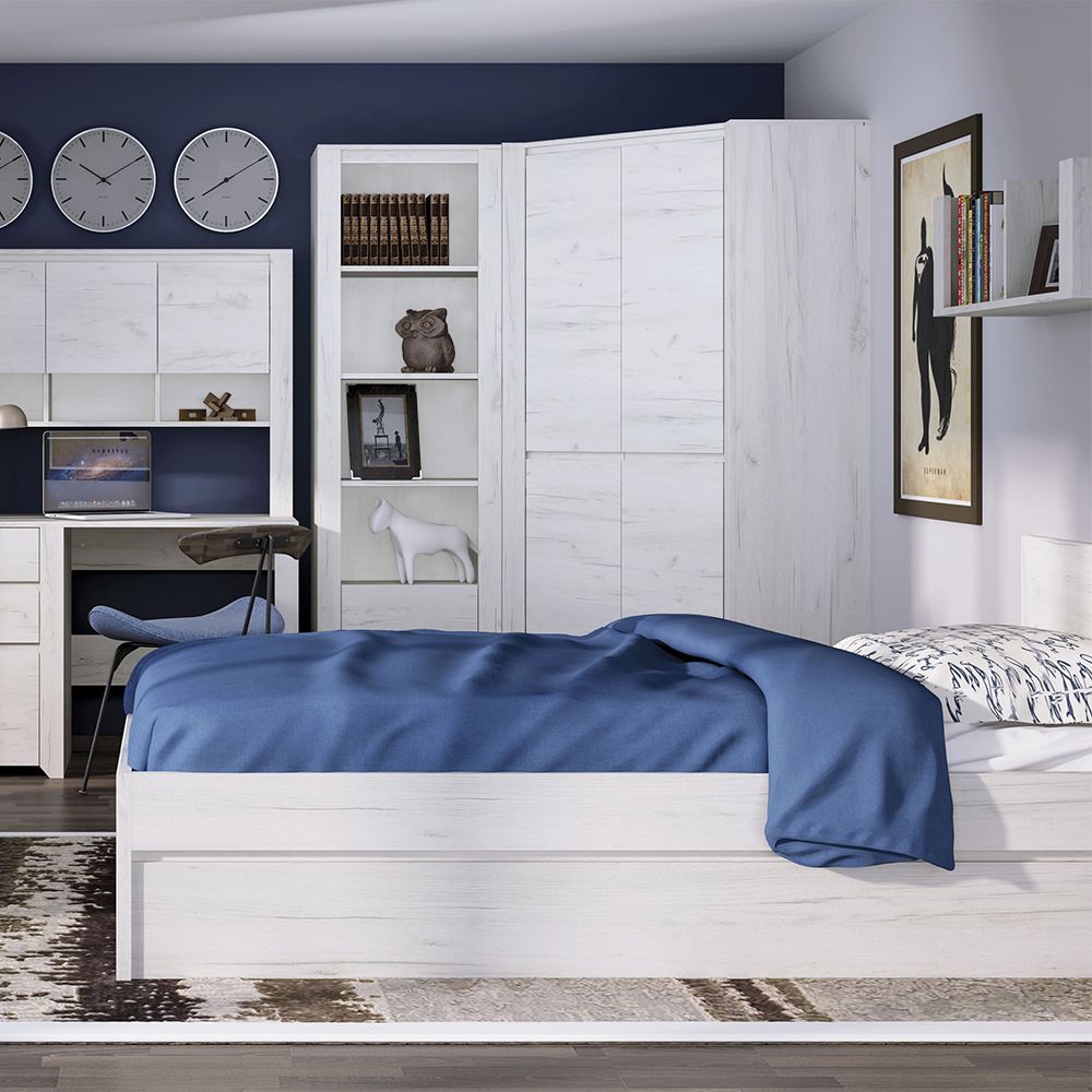 Angel Single Bed with Underbed Drawer (Inc Slats)