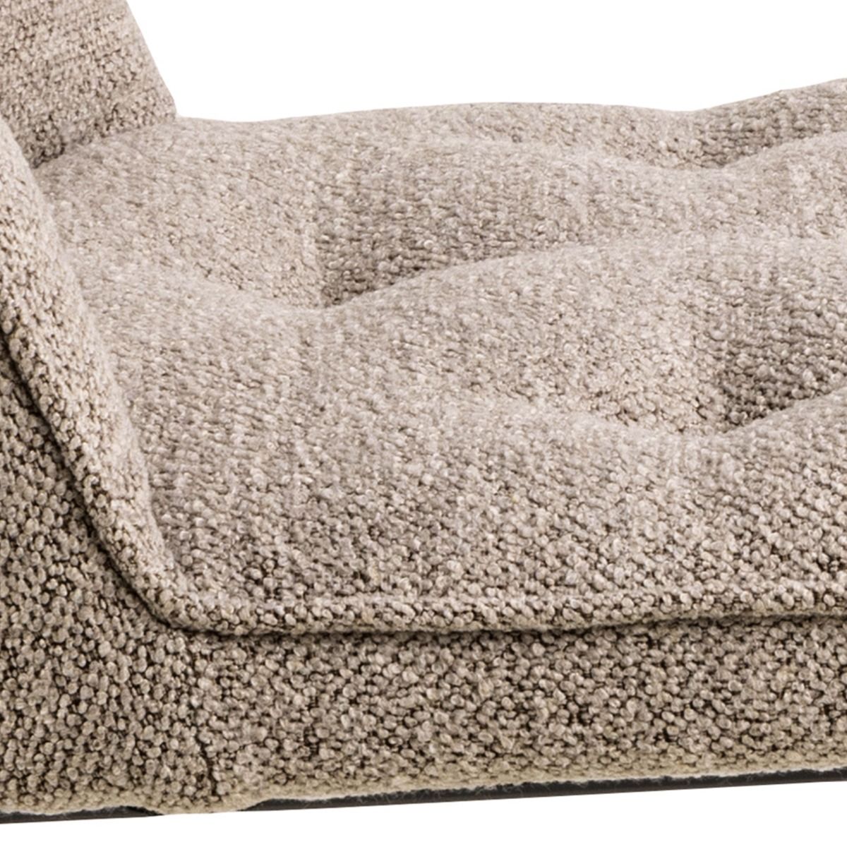 Wicklow Ceramic Dining Table Brown/Black 140x75cm includes 4 Brooke Dining Chair in Monza Beige