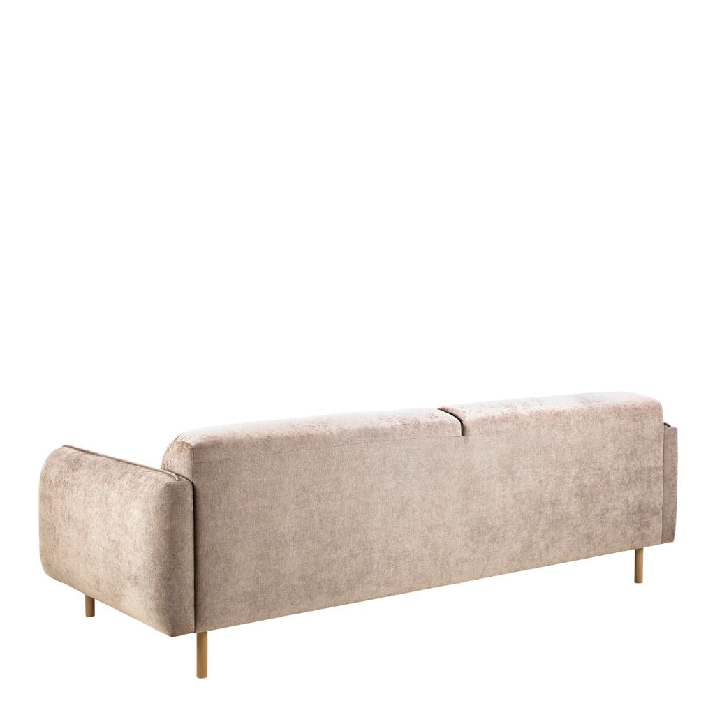 Westham 3 Seater Sofa in Fay Beige Fabric