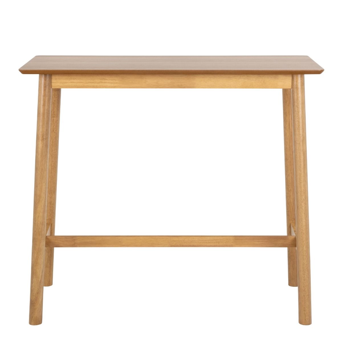 Barlow Bar Table in Matt Oak includes 2 Barlow Bar Stool in Matt Oak