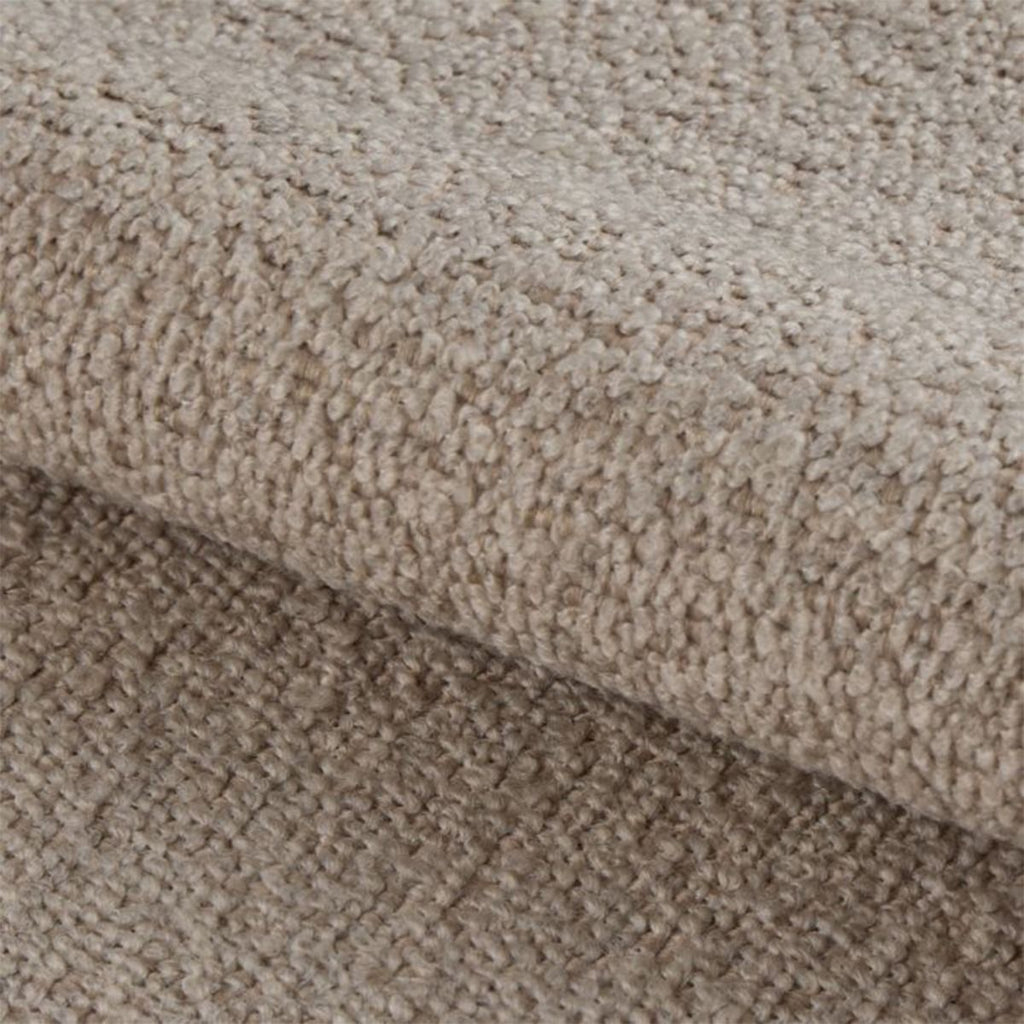 Midfield Right Hand Facing 2 Seater Chaise Longue in Boucle Beige Fabric